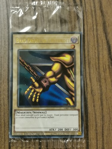 Carte bras droit de - yu-gi-oh,