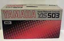 MSX YAMAHA YIS-503 HOME PERSONAL COMPUTER NTSC JAPAN VINTAGE TESTED BOXED 1983