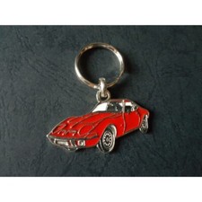 Opel GT 1900, GT/J Profile Keychain (Red)