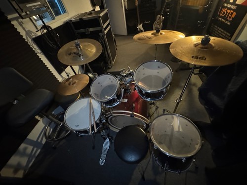 Pearl export 5pc drum kit - export,