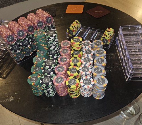 1000 jetons poker - 1000, de