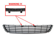 GRILLE PARE CHOCS CENTRE CHROME CADRE POUR VW GOLF VI 6 MK6 H/B 08-13 