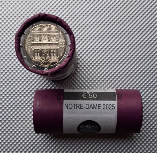 France rouleau 2 euros - france,