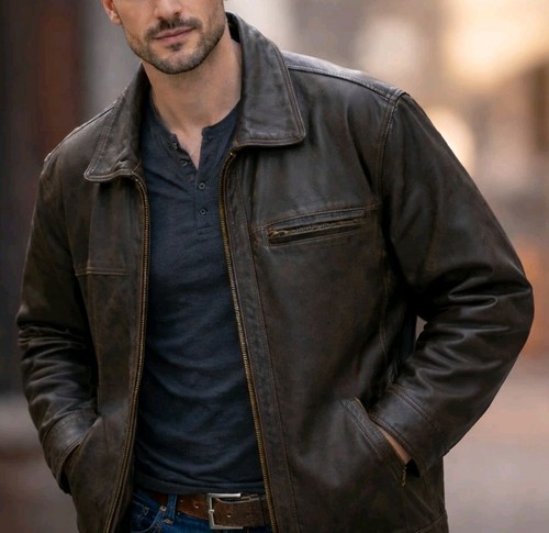 Blouson cuir homme jeremy - blouson, jeremy’s