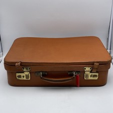 Ancienne valise en cuir souple