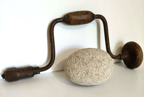 Ancien vilebrequin perceuse - perceuse, à