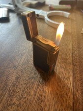 Briquet St DUPONT Plaqué Or