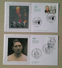 Enveloppes 1er Jour 2017 Germaine Ribière Limoges Invention du Ciment Articiciel