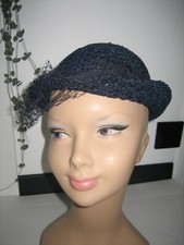 Ancien chapeau velours à