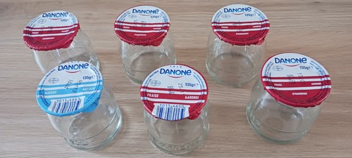 Yaourts danone pot verre - en,