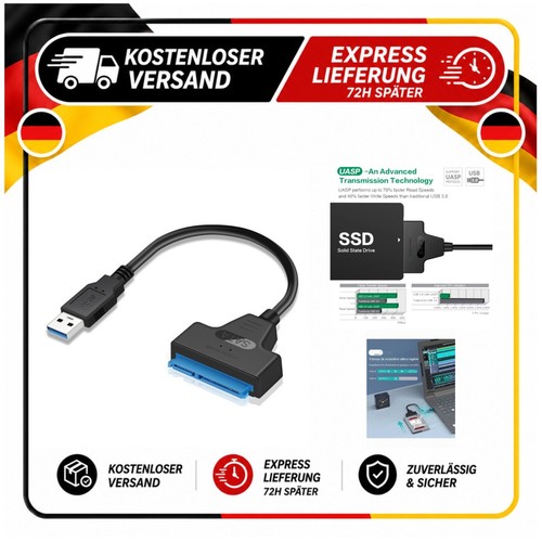 Adaptateur sata vers - sata, 3.0