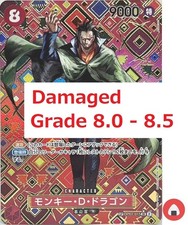 Carte One Piece endommagée OP09 OP07-015 Monkey D. Dragon SR SP Parallel 傷