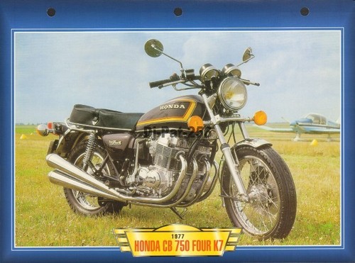 Fiche moto honda 750 four - :,