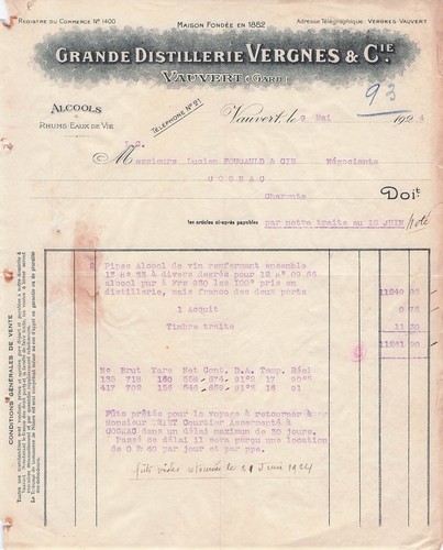 Vauvert distillateur - 30,