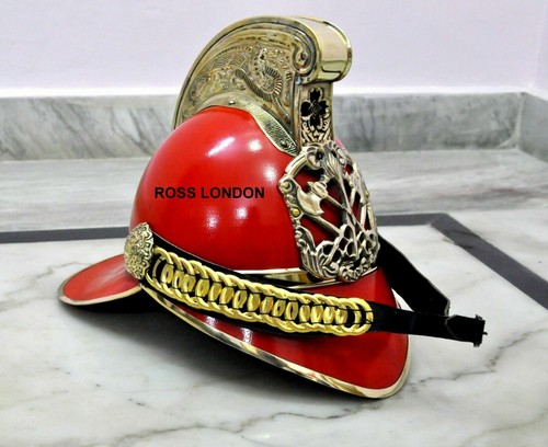 Casque pompier laiton - de,