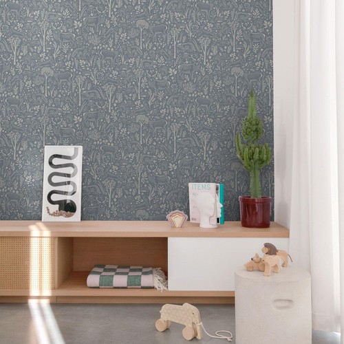 Grandeco forêt animaux papier - grandeco,