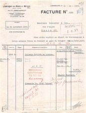 1922 SEWING MACHINE EXCELSIOR H. HACHEE A PARIS - M. BAUMONT A LE THEIL