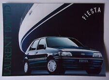FORD FIESTA LAURENT DAVID Edition orig 1993 1994 Belgian Mkt Sales Brochure