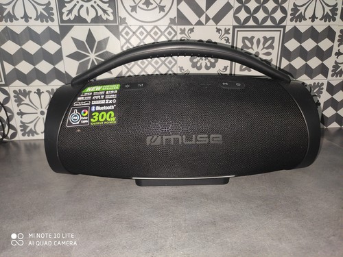 Boombox muse 970 bt - boombox,