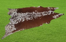 Tapis En Cuir De Vache 100% Authentique Peau 28,75 Pi² (69"x60") A 78