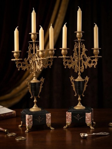 Paire chandeliers - paire, de