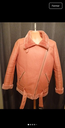 Jennyfer veste aviateur rose