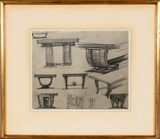 DESSIN DE MOBILIER DE