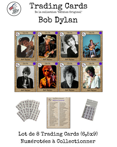 Bob dylan lot cartes - lot,
