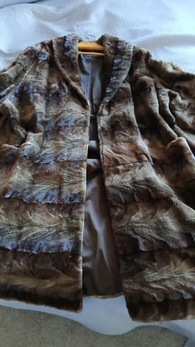 Manteau fourrure vison - , en