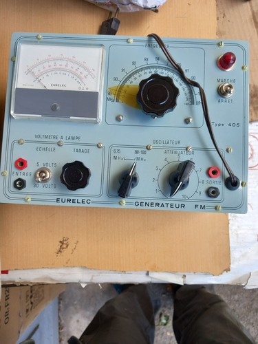 Eurelec 605 generateur - eurelec, hf
