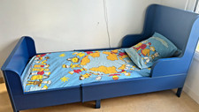 Lit enfant extensible "Busunge" (Ikéa) chambre Garçon Fille + 1 cadeau