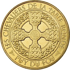 [#137627] France, Tourist token, Chevaliers de la Table Ronde - Puy du Fou, 2013