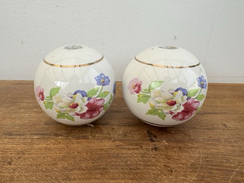 Deux boules porcelaine - boules, en