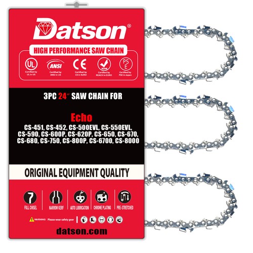 Chainsaw chain 8 - 24",