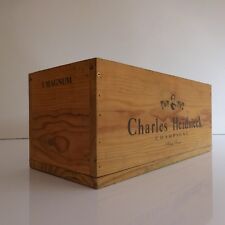 Charles HEIDSIECK Reims Handmade Magnum Case Champagne XXth PN France