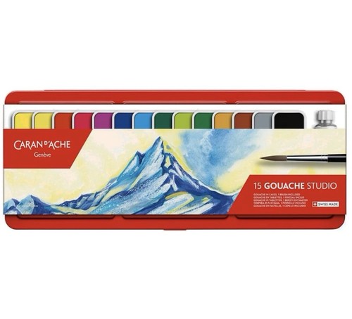 Caran ache gouache studio 15 - caran,