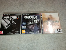LOT 3 X JEU PS3 CALL OF DUTY