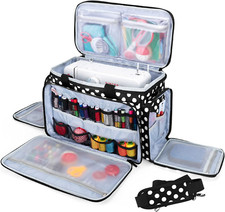 Sewing Machine Carrying Bag with Removable Padding Pad, Travel Case for Sewing M