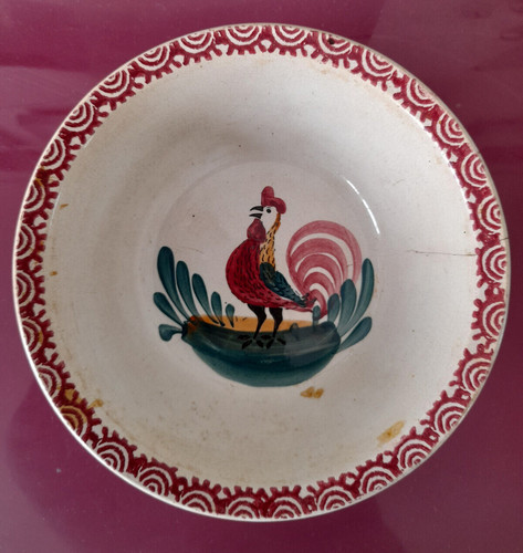 Ancienne assiette bol - 🐔,