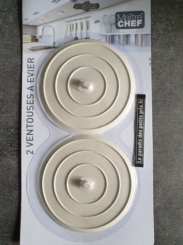 Bouchon évier souple 11 cm - d',