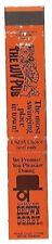 Grives Bbrown Derby/The Luv Pub Vintage Matchbook Cover