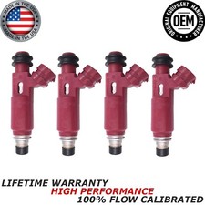 4X OEM Genuine Denso Fuel Injectors Fits For MAZDA  MX-5 MIATA  1999-2000 1.8L