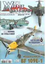 WING MASTERS N°71 LES 50 ANS DU PHANTOM / MESSERSCHMITT BF 109E-1 / HEINKEL 