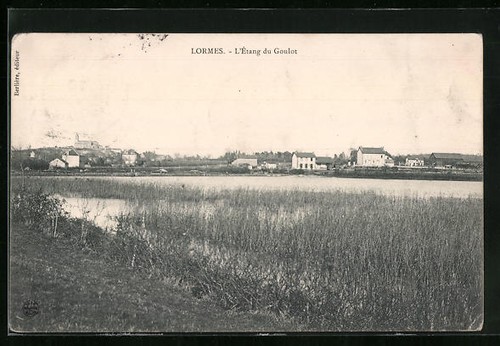 Cpa lormes étang du - lormes,, l´Étang