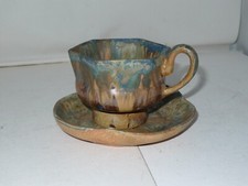 G. METENIER tasse avec sous