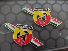 2X Logo Emblème FIAT 500