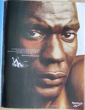 Press Advertising BASKETBALL Sports Shoes REEBOK Kamikaze by Shawn KEMP. 1996