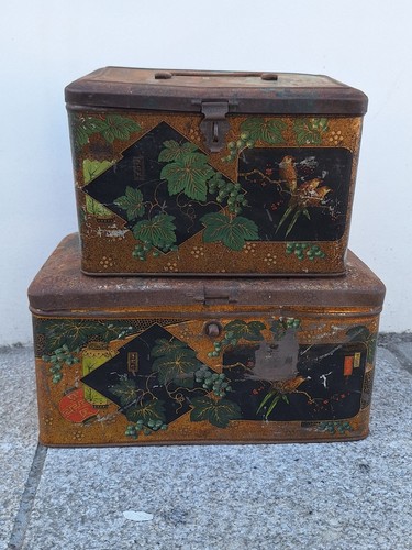 Lot boîtes anciennes - de,