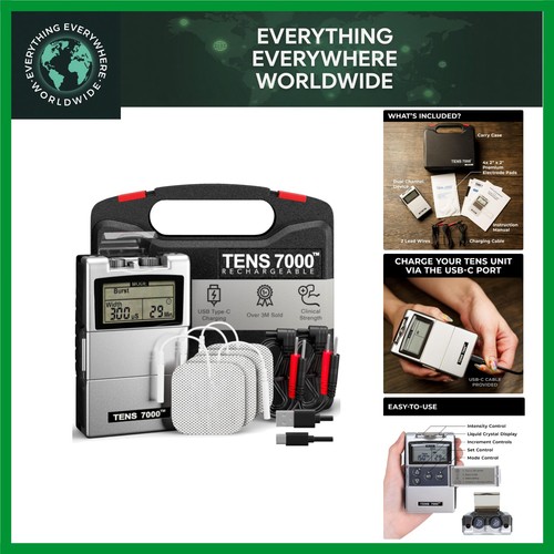 Rechargeable tens unit muscle - tens,