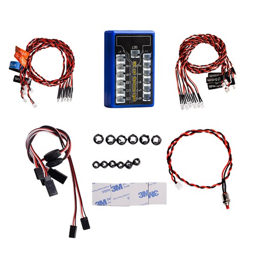 Car leds flashing - rc, 12